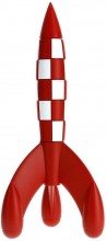 Kuifje - Raket 30 cm