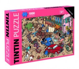 Puzzel - Kuifje: Ongeval op...