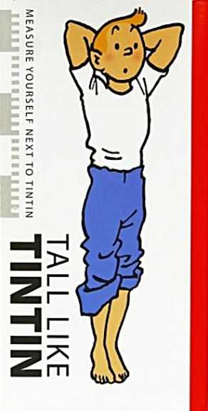 Tall like Tintin (Kuifje...