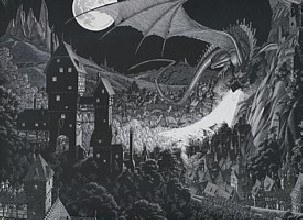 Dragon by Andreas + Poster