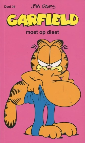 Garfield moet op dieet