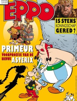 Primeur: Asterix voor stripblad EPPO