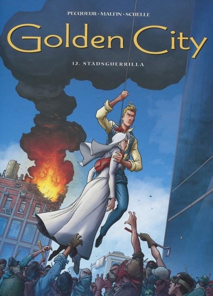 Golden City - 12: Stadsguerrilla - Artbook Blue adventures